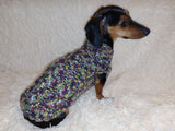 Wool dog jumper,dachshund cloches wool sweater dachshundknit
