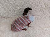 Warm wool sweatshirt for pets, hoodie for dogs dachshundknit