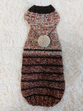 Warm wool sweatshirt for pets, hoodie for dogs dachshundknit