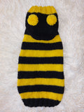 Bee sweatshirt for dog, bee costume for pets, dog hoodie for dachshund dachshundknit