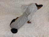 Sweatshirt for pet rabbit dachshundknit