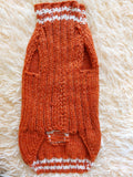 Sweater outfit wool winter for pets dog dachshund with paw dachshundknit