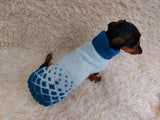 Jacquard Winter Pet Coat,Dog Sweater,Dachshund Cardigan dachshundknit