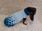 Jacquard Winter Pet Coat,Dog Sweater,Dachshund Cardigan dachshundknit