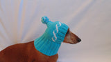 Winter knitted hat for small dog,hat for dogs, pet clothes, winter hat for dog, handmade hat, hat for dachshund, knitted hat, gift hat