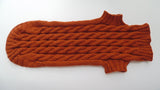 Brown knitted sweater for dachshund dog dachshundknit