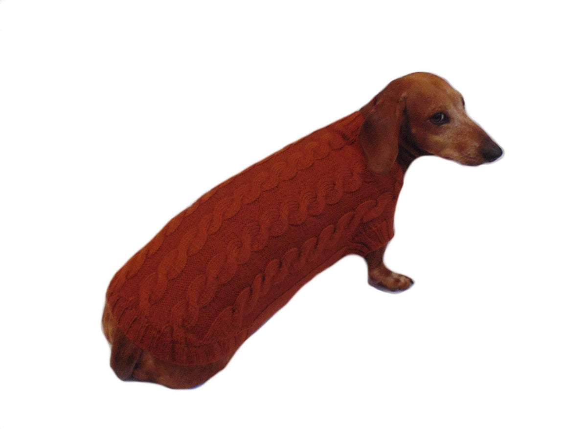 Crochet dog sweater pattern on sale dachshund