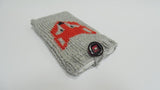 Case for smartphone Fox, Phone Case,Sweater for phone - dachshundknit