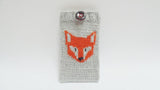 Case for smartphone Fox, Phone Case,Sweater for phone - dachshundknit