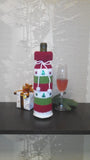 Christmas bottle cover, Christmas bottle decoration,Decor Bottle, Wine Accessories, Knitted bottle,Wine Decor Crochet Bottle Bottle Sweater - dachshundknit