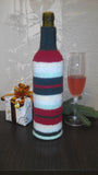 Decor Bottle, Wine Accessories, Knitted bottle,Wine Decor, Crochet Bottle, Bottle Sweater, Bottle Cozy, Gift Wine Bottle, Wine Case - dachshundknit