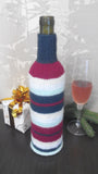 Decor Bottle, Wine Accessories, Knitted bottle,Wine Decor, Crochet Bottle, Bottle Sweater, Bottle Cozy, Gift Wine Bottle, Wine Case - dachshundknit