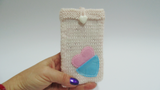 Knitted phone case,Phone Case, Smartphone Case, iPhone Case, Knitted Case, Handmade Case,phone accessory, phone holder,case for phone