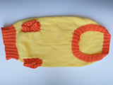 Fox sweater for dachshund, dachshund costume, dachshund clothing dachshundknit