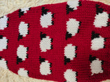 Dachshund sweater Sheep dog outfit apparel warm festive custom knit pet clothes costume dachshund