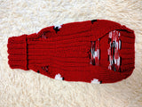 Dachshund sweater Sheep dog outfit apparel warm festive custom knit pet clothes costume dachshund