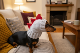 Dino dog hat,dino dog cloches hat snood