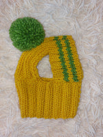 Pet clothes hat with open ears,gift for dog dachshundknit