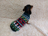 Christmas pet outfit, christmas jumper dog photoshoot,christmas gift for dog lover,dachshund christmas clothes
