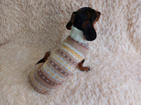 Pet Wool Jumper,Dachshund Dog Sweater Winter Warm