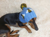 Pet clothes bee hat, bee hat for dogs, halloween bee hat for dachshund dog