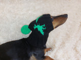 Pet Clothes Dinosaur Hat with Pompom,Dino Animals Hat for Dogs,Halloween Dinosaur Hat for Dachshund Dog