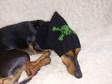 Halloween Pet Outfit Pirate Clothing Skull and Bones Hat,Skull and Bones Dog Hat