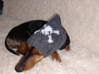 Halloween Pet Outfit Pirate Clothing Skull and Bones Hat,Skull and Bones Dog Hat