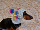 Pet clothes hat snood ice cream for dog