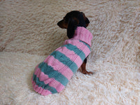 Warm Pet Clothes Small Dog Sweater, Dachshund Jumper