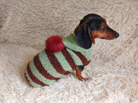 Plush pet hoodie,dog hoodie clothes,warm winter clothes hoodie for dachshund