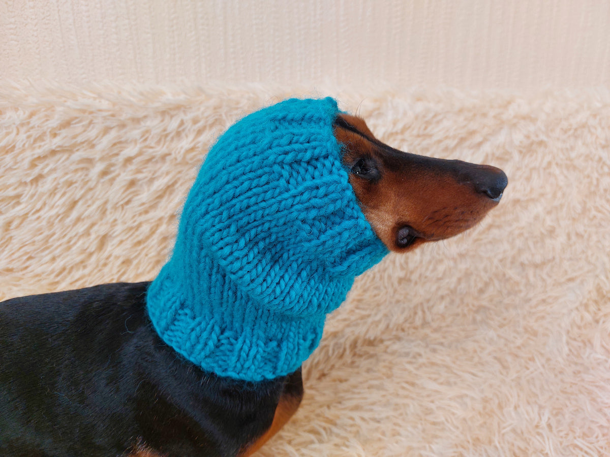 thumbnail image 2 of Winter Knitted Hat And Scarf Set For Dogs Cozy Pet Accessory Cold Weather Neck Warmer And Cap 2 of 14