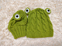 Frog Mommy and Dog Matching Hats:Halloween Pet hat Lover Set