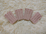 Alpaca Wool Dog Leg Warmers: Set of 4 Pet Gaiters