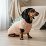 Dachshund Halloween Dinosaur Outfit Costume Sweater and Hat-dino pet cloches jamper