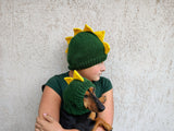 Dino Mommy and Dog Matching Hats:Halloween Pet hat Lover Set