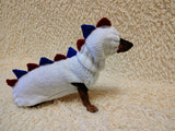 Patriotic Dinosaur Outfit Sweater and Hat Set for Dogs