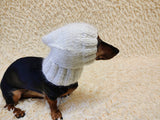 Mohair Wool Super Warm Winter Dog Hat, Hat dog warm winter with pompom