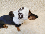 Hat with bears for dog-Warm Winter Dog Hat