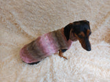 Knitted Melange Wool Pet Jumper Dog Clothes Sweater With Braid, jumper for small dogs, clothes sweater for dogs