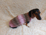 Knitted Melange Wool Pet Jumper Dog Clothes Sweater With Braid, jumper for small dogs, clothes sweater for dogs