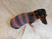 Knitted Melange Wool Pet Jumper Dog Clothes Sweater With Braid, jumper for small dogs, clothes sweater for dogs