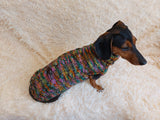 Knitted jumper for small dogs, sweater for small dachshund, sweater for chihuahua, sweater for yorkshire terrier, sweater for toy terrier