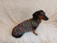 Knitted jumper for small dogs, sweater for small dachshund, sweater for chihuahua, sweater for yorkshire terrier, sweater for toy terrier