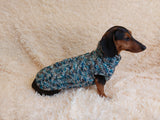 Knitted jumper for small dogs, sweater for small dachshund, sweater for chihuahua, sweater for yorkshire terrier, sweater for toy terrier