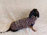 Knitted jumper for small dogs, sweater for small dachshund, sweater for chihuahua, sweater for yorkshire terrier, sweater for toy terrier