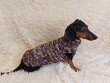 Knitted jumper for small dogs, sweater for small dachshund, sweater for chihuahua, sweater for yorkshire terrier, sweater for toy terrier