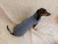 Alpaca wool coat for dogs,Classic Aran Knit Dog Sweater,Knitted jumper small dogs, sweater dachshund, sweater chihuahua,sweater york terrier