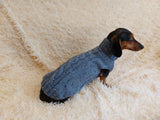 Alpaca wool coat for dogs,Classic Aran Knit Dog Sweater,Knitted jumper small dogs, sweater dachshund, sweater chihuahua,sweater york terrier