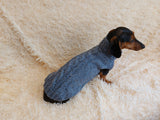 Alpaca wool coat for dogs,Classic Aran Knit Dog Sweater,Knitted jumper small dogs, sweater dachshund, sweater chihuahua,sweater york terrier